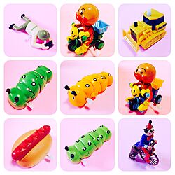 リビング/おもちゃ/収集癖/コレクション/ゼンマイのおもちゃ...などのインテリア実例 - 2015-04-13 21:41:34