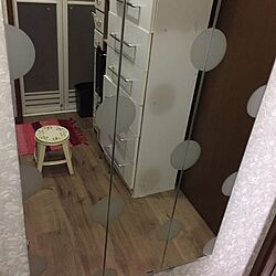 洗面所/鏡/IKEA/ミラーのインテリア実例 - 2023-07-02 19:49:59