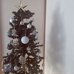 セリア/クリスマスツリー/クリスマスツリー180cm/ニトリ/クリスマス...などのインテリア実例 - 2021-11-25 14:40:02
