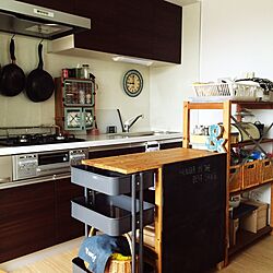 キッチン/IKEA/無印良品/salut!のインテリア実例 - 2014-08-10 09:03:35