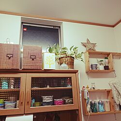 キッチン/DIY/セリアDIY/リメイクシール/棚DIYのインテリア実例 - 2016-01-11 18:00:43