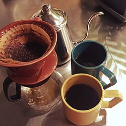 キッチン/日替わり投稿企画!月曜日/コーヒーカップ/挽き立てコーヒー/bicasa...などのインテリア実例 - 2017-06-26 17:11:28