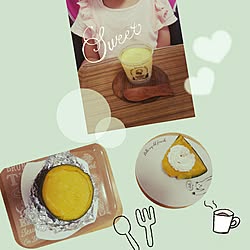 キッチン/100均アイテム/無言でフォローすみません(＞人＜;)/カフェ風インテリアを目指して/かぼちゃプリン...などのインテリア実例 - 2016-08-27 21:41:06