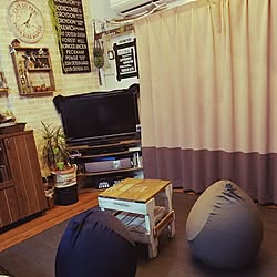 部屋全体/賃貸DIY/ありきたりはいや/カフェ風/壁紙DIY...などのインテリア実例 - 2016-12-02 20:45:33