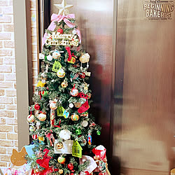 ハワイアンクリスマス☆/クリスマスの飾り付け/クリスマスツリー150cm/DIY/ハワイアン...などのインテリア実例 - 2021-12-11 08:59:03