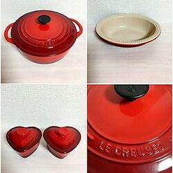 キッチン/LE CREUSET/鍋/赤/一人暮らしのインテリア実例 - 2016-12-18 23:58:58