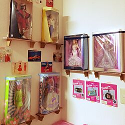 壁/天井/アメキャラ/マスキングテープ/pop/barbie...などのインテリア実例 - 2015-09-19 00:57:47