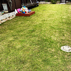 芝生の庭のインテリア実例 - 2020-06-13 13:01:58