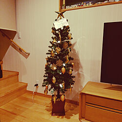 リビング/クリスマス/クリスマスツリー/IKEAのインテリア実例 - 2020-12-06 21:54:34