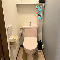 トイレインテリア/トイレットペーパー収納/トイレ/バス/トイレ/アイデア...などのインテリア実例 - 2022-09-03 17:51:13