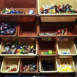 リビング/おもちゃ収納/レゴのインテリア実例 - 2016-01-05 17:12:47