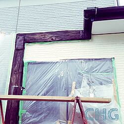 壁/天井/アンティーク/DIY/エイジング塗装/外壁...などのインテリア実例 - 2016-03-30 22:16:02