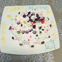 机/クリスマスケーキ/Daiso/チョコレート/marimekko...などのインテリア実例 - 2016-12-23 20:19:26