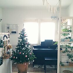 机/ピアノ/冬インテリア/2016年クリスマスツリー/ディアウォール DIYのインテリア実例 - 2016-11-26 08:10:10