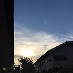 壁/天井/朝の太陽と月のインテリア実例 - 2016-11-08 07:35:03