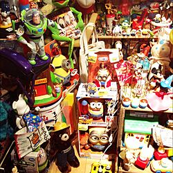 棚/フィギュア/コレクション/オモチャ/おもちゃ部屋...などのインテリア実例 - 2015-07-09 11:25:05