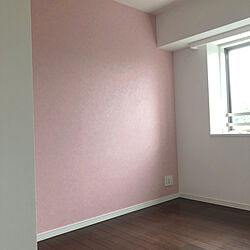 ピンクの壁/fe6576/ピンク/壁紙/サンゲツ...などのインテリア実例 - 2021-07-15 15:16:56