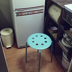 キッチン/IKEA/椅子 スツール/狭いキッチンのインテリア実例 - 2013-07-11 21:49:42