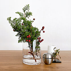 ダイニングテーブル/クリスマス/植物のある暮らし/暮らしを楽しむ/シンプルな暮らし...などのインテリア実例 - 2021-12-13 09:39:51