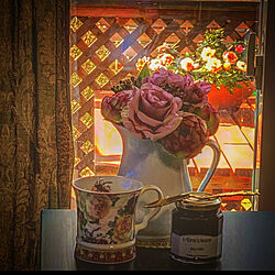 KALDI/ピッチャーを花瓶に/Royal Arden/DANSK/マグカップ...などのインテリア実例 - 2021-05-03 16:19:07