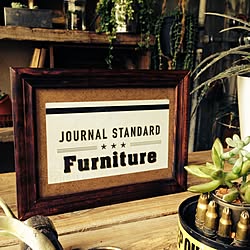 机/ラベル/journal standard Furniture/フレーム/リメイク...などのインテリア実例 - 2015-04-04 10:41:11