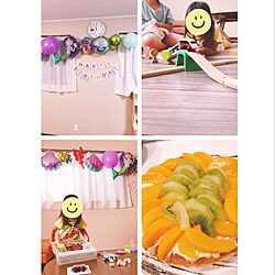 IKEA/手作りケーキ/SHEINの風船/SHEINのパーティーグッズ/SHEIN...などのインテリア実例 - 2022-07-24 22:01:06