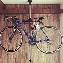 壁/天井/自転車壁掛けのインテリア実例 - 2016-12-24 12:03:27