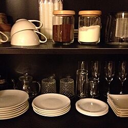 キッチン/リクエストにお応えして/食器棚の中のインテリア実例 - 2013-10-19 00:03:37