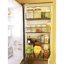 キッチン/冷蔵庫収納/シンプルな暮らし/冷蔵庫のインテリア実例 - 2017-07-13 15:35:28