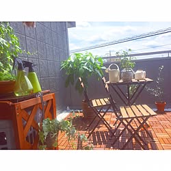 部屋全体/ガーデン/バルコニー/DIY/カフェ風...などのインテリア実例 - 2016-09-18 00:16:14
