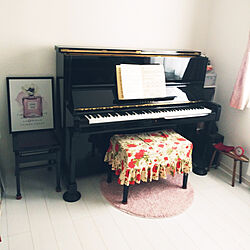 部屋全体/ピアノがある部屋/ピアノのある風景/ピアノの上/ピアノ...などのインテリア実例 - 2020-07-08 14:50:11