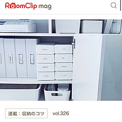 整理収納/感謝です♡/RoomClip mag/ホワイト×グレー/モノトーン...などのインテリア実例 - 2022-03-26 08:40:35