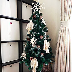 部屋全体/クリスマス/クリスマスツリー120cm/手作り/ハンドメイド...などのインテリア実例 - 2021-11-27 14:42:30