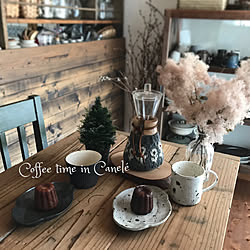 カヌレ/古道具のある暮らし/シンプルライフ/シンプルナチュラル/coffeetime...などのインテリア実例 - 2020-11-24 15:40:45