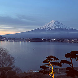 富士山が見える部屋/部屋全体のインテリア実例 - 2022-01-24 23:01:36