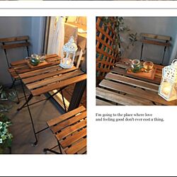 玄関/入り口/ベランダのカフェスペース/カフェ風/雑貨/IKEA...などのインテリア実例 - 2016-12-16 08:39:07