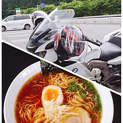 壁/天井/走行距離450キロ/浜松のラーメン/本日のランチ♡/バイク好き...などのインテリア実例 - 2017-06-07 00:57:40