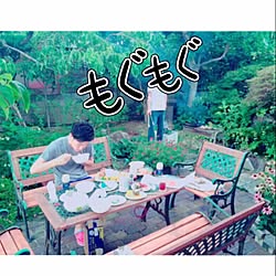 玄関/入り口/食べるだけ！/焼く係は任せた！/BBQ/ガーデン...などのインテリア実例 - 2015-08-14 16:45:10