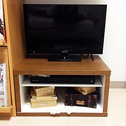 机/DIY/TV/テレビ ボード/TVラック...などのインテリア実例 - 2014-10-02 22:29:48