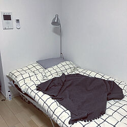 ベッド周り/初投稿/ニトリ/IKEA/照明...などのインテリア実例 - 2018-05-06 23:50:38