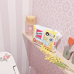 バス/トイレ/香りのある暮らし/トイレクイックル/ミモザの香り/注文住宅♥️...などのインテリア実例 - 2024-03-17 17:04:29