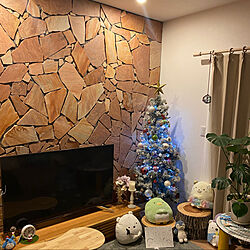 石壁/クリスマス/ニトリ/クリスマスツリー/ダイソー...などのインテリア実例 - 2021-12-12 00:35:39