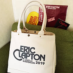 トートバック/ツアーグッズ/武道館ライブ/エリッククラプトン/Eric Clapton...などのインテリア実例 - 2019-04-20 11:52:45