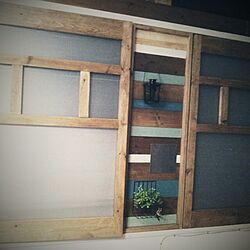 壁/天井/DIY/レトロ/手作り/窓枠のインテリア実例 - 2013-11-18 08:36:43