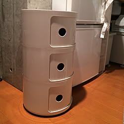 キッチン/カルテル コンポリビニ/賃貸マンション/収納がない部屋/一人暮らし...などのインテリア実例 - 2016-05-30 20:53:45