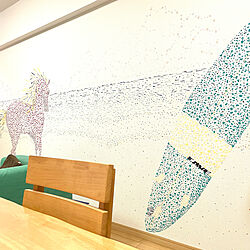 IKEA/アート/マスキングテープ　壁/壁/天井のインテリア実例 - 2021-06-27 16:41:16