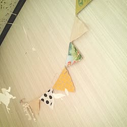 壁/天井/手作りガーランドのインテリア実例 - 2014-02-21 09:25:06