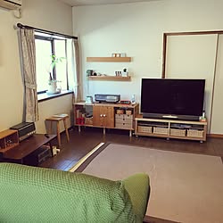 部屋全体/無印良品/DIY/アンティーク/観葉植物...などのインテリア実例 - 2017-05-28 09:02:21