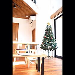 リビング/クリスマスツリー180cm/クリスマスツリー/IKEA/ダイニング...などのインテリア実例 - 2016-11-28 19:43:10