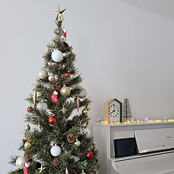 棚/クリスマス/クリスマスツリー180cm/NITORI/ニトリ...などのインテリア実例 - 2022-11-20 15:47:45